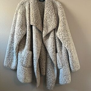 Stillwater Cream Fuzzy Jacket